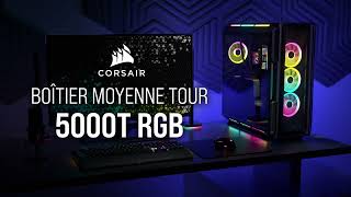 CORSAIR iCUE 5000T RGB [upl. by Enyedy]