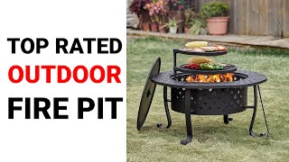 OutVue 36 Inch Fire Pit with 2 Grills Review and Buying Guide [upl. by Hedy]