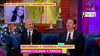 En vivo Eduardo Videgaray y El Estaca en el foro para despedirse de Verónica Toussaint [upl. by Niwle]