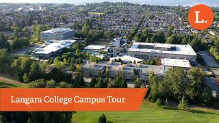 Langara College Campus Tour [upl. by Enitsed]