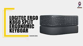 Logitech ERGO K860 Split Ergonomic Keyboard User Guide and Bluetooth Pairing Instructions [upl. by Vokaay430]