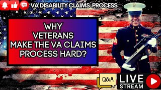 VA Disability Claims Process Q amp A [upl. by Nomsed329]