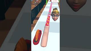 Finger Runner 3d game shorts games gameplay [upl. by Dett]