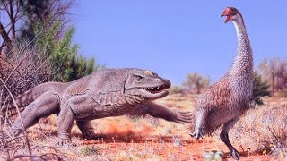 Megalania The Giant Australian Lizard [upl. by Thalassa190]