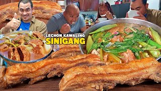 Lechon Kawaling PORK SINIGANG RICH Pork Sinigang [upl. by Maighdlin]