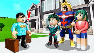 Adopted By DEKU Family Roblox [upl. by Annwahs]