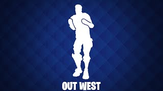 Fortnite Out West 1 Hour [upl. by Novelc]