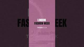 London Fashion Week  Spring Summer 2025  TRENDBOOK [upl. by Handal]