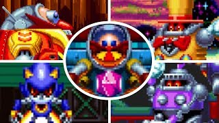 Sonic Mania  All Bosses amp Ending [upl. by Aihsatan]