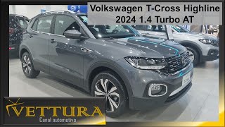 Volkswagen T Cross Highline 14T AT 2024 VEM COMIGO [upl. by Leeth]