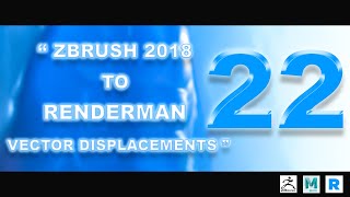 ZBrush 2018 to RenderMan 221  Vector Displacements [upl. by Uella]