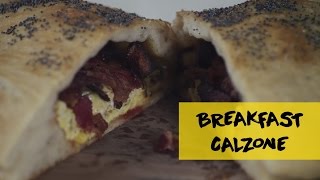 How to Make a Breakfast Calzone [upl. by Eenert]