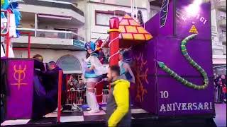 Carnaval EIBICI L’Arboç 2024 calafell playa 👁️ [upl. by Mages]