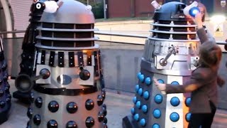 This Dalek was not impressed with one young Matt Smith playing The Doctor [upl. by Nnateragram487]