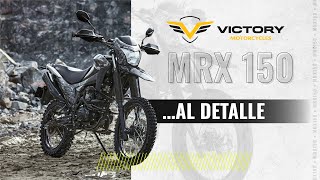 MOTO Victory MRX 150  Conoce la 2024 acá 👀 [upl. by Skolnik693]