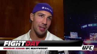 UFC 134 Brendan Schaub on the Antônio Rodrigo Nogueira Fight  Pre Fight [upl. by Eilema]