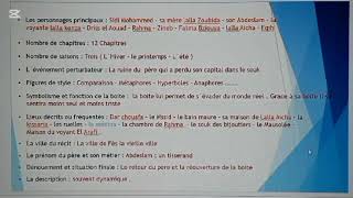 fiche de lecture la quot boîte à merveilles quot partie quot 2 quot roman autobiographique Ahmed sefrioui [upl. by Isaac]