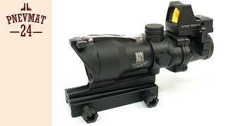 Оптический комплекс Trijicon ACOG 4x32 с подсветкой BHKTR01 [upl. by Eylsel794]