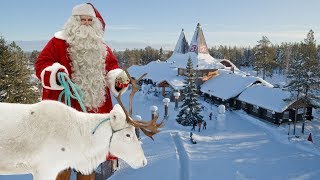 Lo mejor del Pueblo de Papá Noel Santa Claus Laponia Finlandia Rovaniemi video para los familias [upl. by Ajnin420]