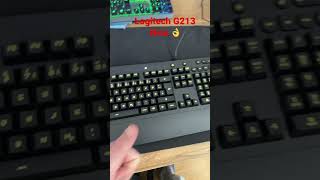 Logitech G213 Prodigy GamingTastatur mit RGB quotEine sehr schöne Tastatur von Logitechquot 💪👍✌🏻 [upl. by Leventhal]