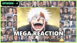 quotGojo vs Tojiquot  Jujutsu Kaisen Season 2 Episode 4 Reaction Mashup  呪術廻戦 [upl. by Stent445]