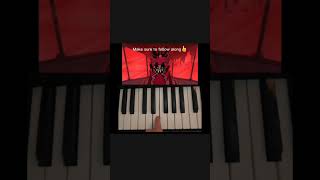 Stayed Gone Piano Tutorial hazbinhotel piano tutorial [upl. by Namzzaj]