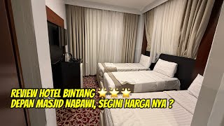 REVIEW HOTEL BINTANG 3 DEPAN MASJID NABAWISEGINI HARGA NYA [upl. by Gian]