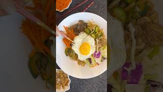 Pine Mushroom Bibimbap koreanFood mukbang lunch bibimbap recipe asmr foodie 송이버섯 비빔밥 먹방 [upl. by Erastes615]