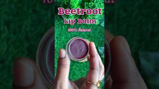 Homemade Natural Beetroot Lip Balm  No Chemical 100 Natural [upl. by Drusi259]