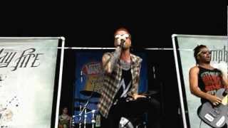 Memphis May Fire  The Sinner Live at Warped Tour 2012 Toronto [upl. by Etnoj]