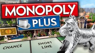 Monopoly Plus  1  ITS GOOD TO OWN LAND 4 Player Boardgame Gameplay [upl. by Dirk]