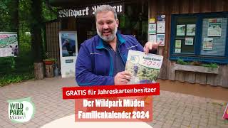 Gratis Familienkalender 2024 für alle Jahreskarteninhaber [upl. by Troxell695]