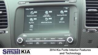 2014 Kia Forte Interior Features and Technology [upl. by Aihsenot]