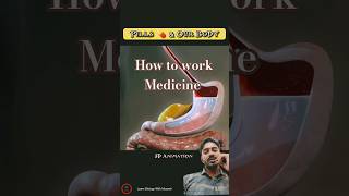 How To Work Medicine shorts pills doctor medicalanimation science trending [upl. by Solram291]