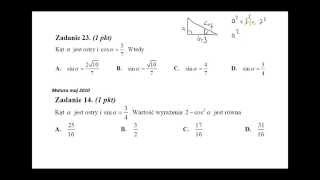 Trygonometria sinus cosinus tangens jedynka własności wszystko co musisz umieć w 31 minut [upl. by Warchaw]