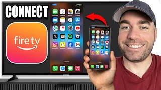 How To Screen Mirror iPhone To Fire TV Best Method [upl. by Garrard692]