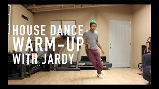 House Dance Tutorial  5Minute Warmup Read Description [upl. by Ymirej37]