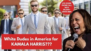 “White dudes for Kamala Harris” Virtual Meeting [upl. by Abihsot]