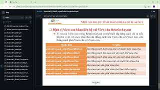 Lập trình Android 1 RelativeLayout [upl. by Reuben908]