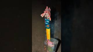 Parachute rocket pe lagaya maal firecrackers fireworks diwali fyp funny viralvideo 🫣😱😶‍🌫️ [upl. by Reube393]