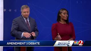 Florida Amendment 3 Debate on Recreational Marijuana  Commitment 2024 [upl. by Karlene]