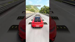 Cars vs 10 Spike Stirp 🚘 beamngdrive shorts  BeamNGDrive [upl. by Nelrah]