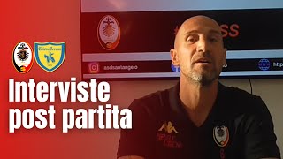 Interviste post partita SantAngelo vs Chievo Verona 00 mister Brognoli [upl. by Ydisahc]