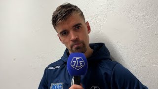 Eddie Larsson efter förlusten mot HV71 quotSpelar med huvudet under armenquot [upl. by Hgielrac]