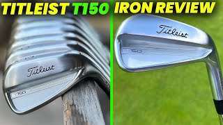 Titleist T150 Iron Review Distance Forgiveness and Feel for MidHandicappers [upl. by Adamis]