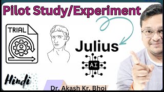 Pilot StudyExperiment using Julius AI  Hindi [upl. by Enala701]