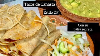 VENDE ESTOS TACOS DE CANASTA Y TE HARÁS RICO  TACOS AL VAPOR SALSAS Y RELLENOS  TACOS DE CANASTA [upl. by Sidras]