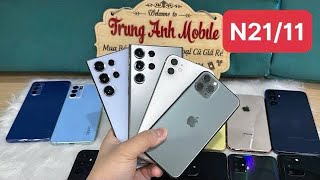 211124 Điện thoại xịn Giá hời  Iphone 11  Xs  11Pro 256G  Samsung S24U  S23U  A25 5G M52 [upl. by Nishi442]