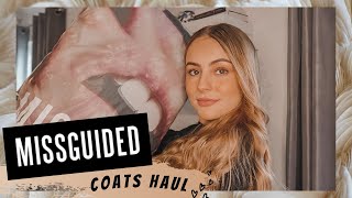 MASSIVE NEW IN MISSGUIDED COATS HAUL WORTH £600 AUTUMN 2020 [upl. by Allana]