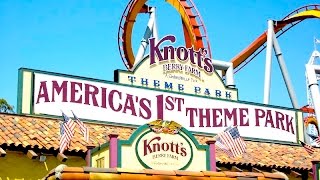 Knotts Berry Farm Vlog September 2015 [upl. by Aynodal591]